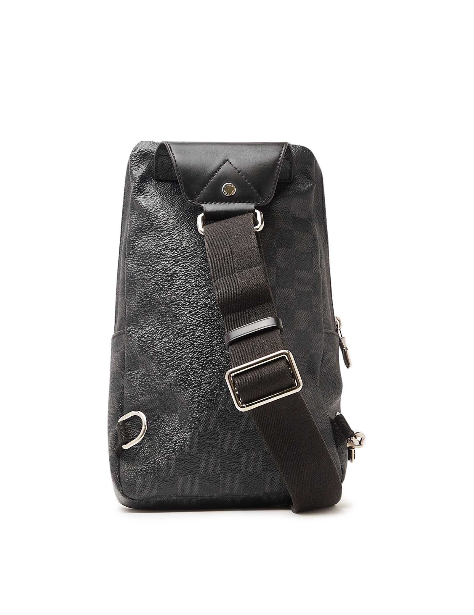 Louis Vuitton Black Damier Graphite LV League Avenue Sling