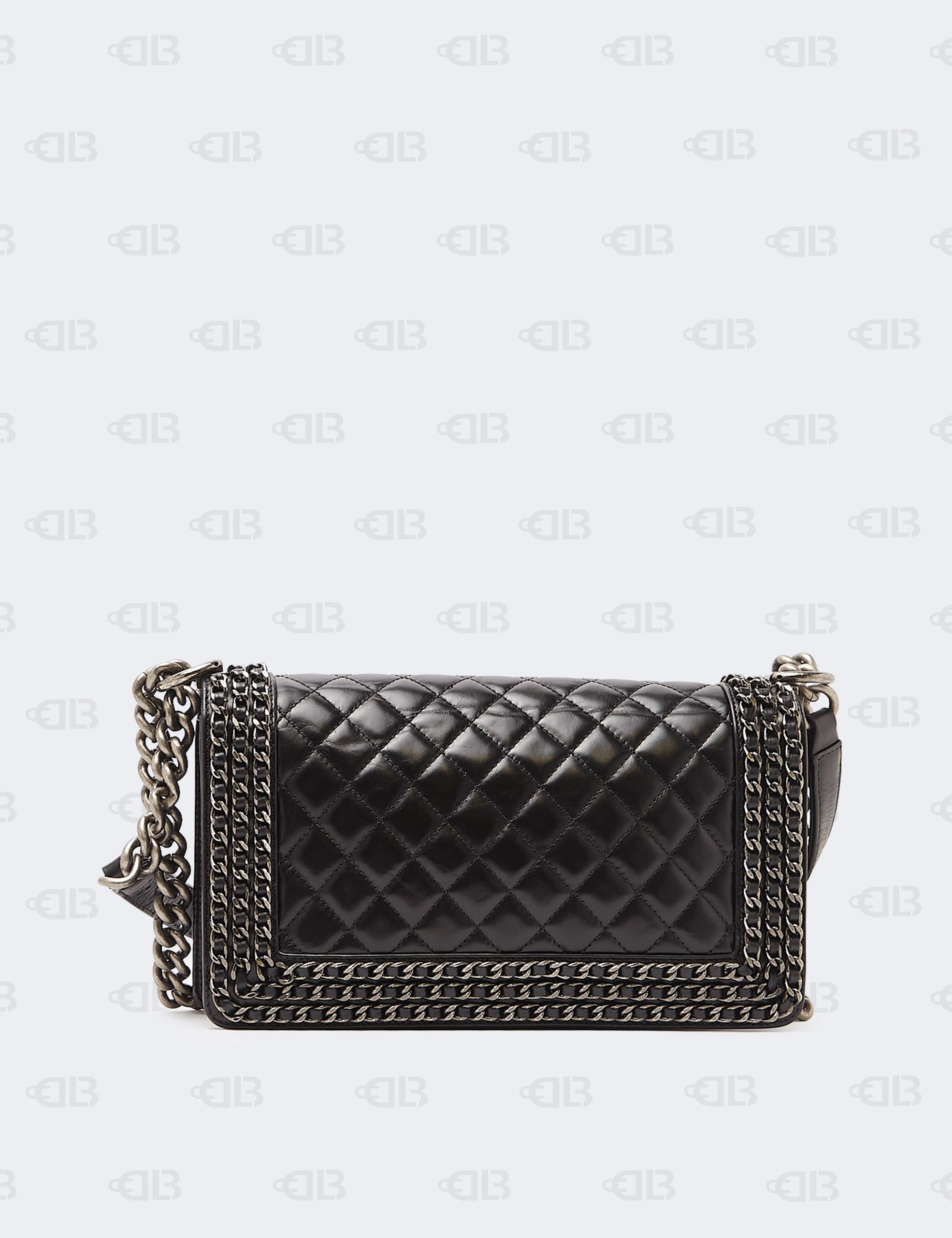 Chanel Classic Square Flap Mini Black Calfskin Bag