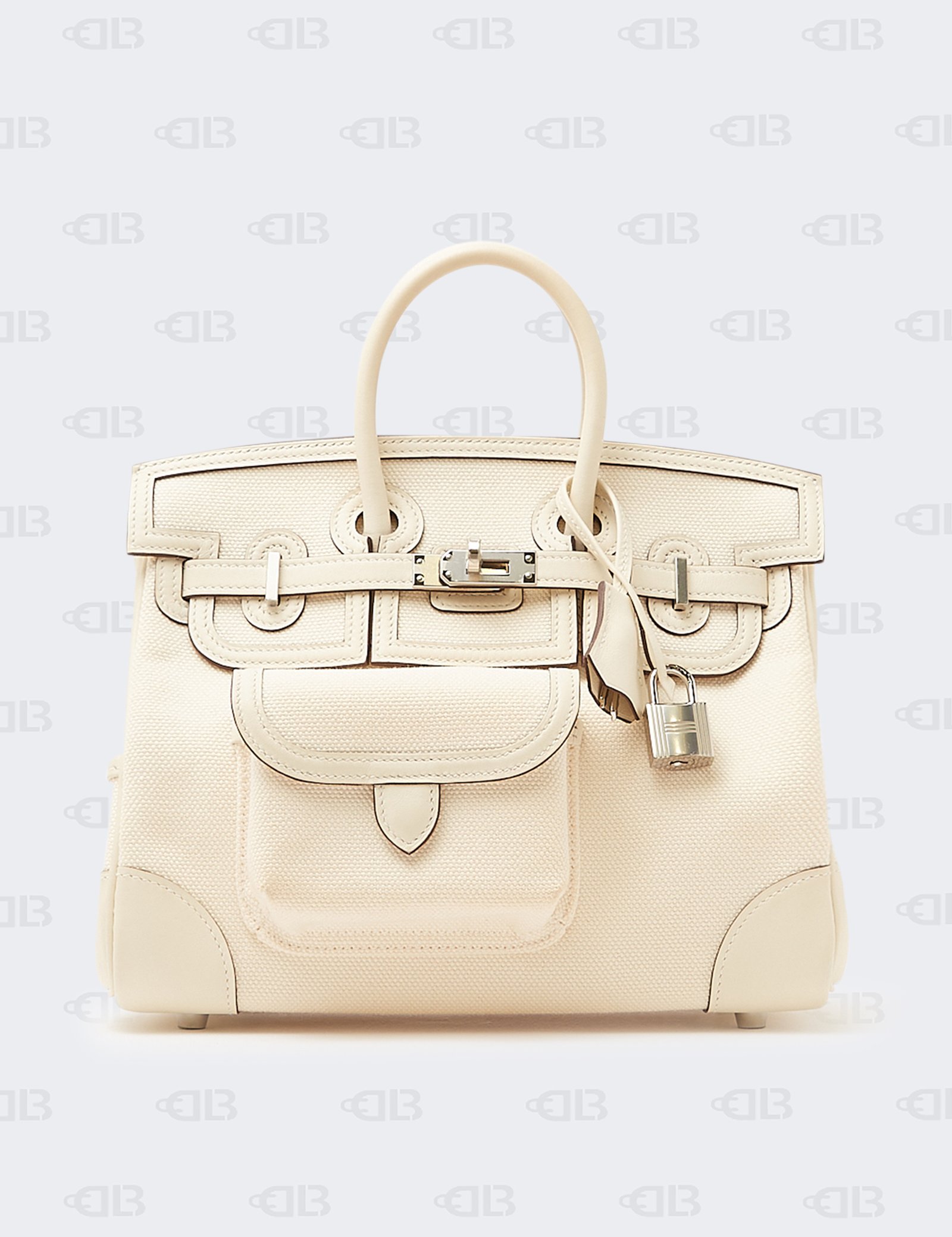 Hermes Birkin 25 Cargo Ecru:Nata