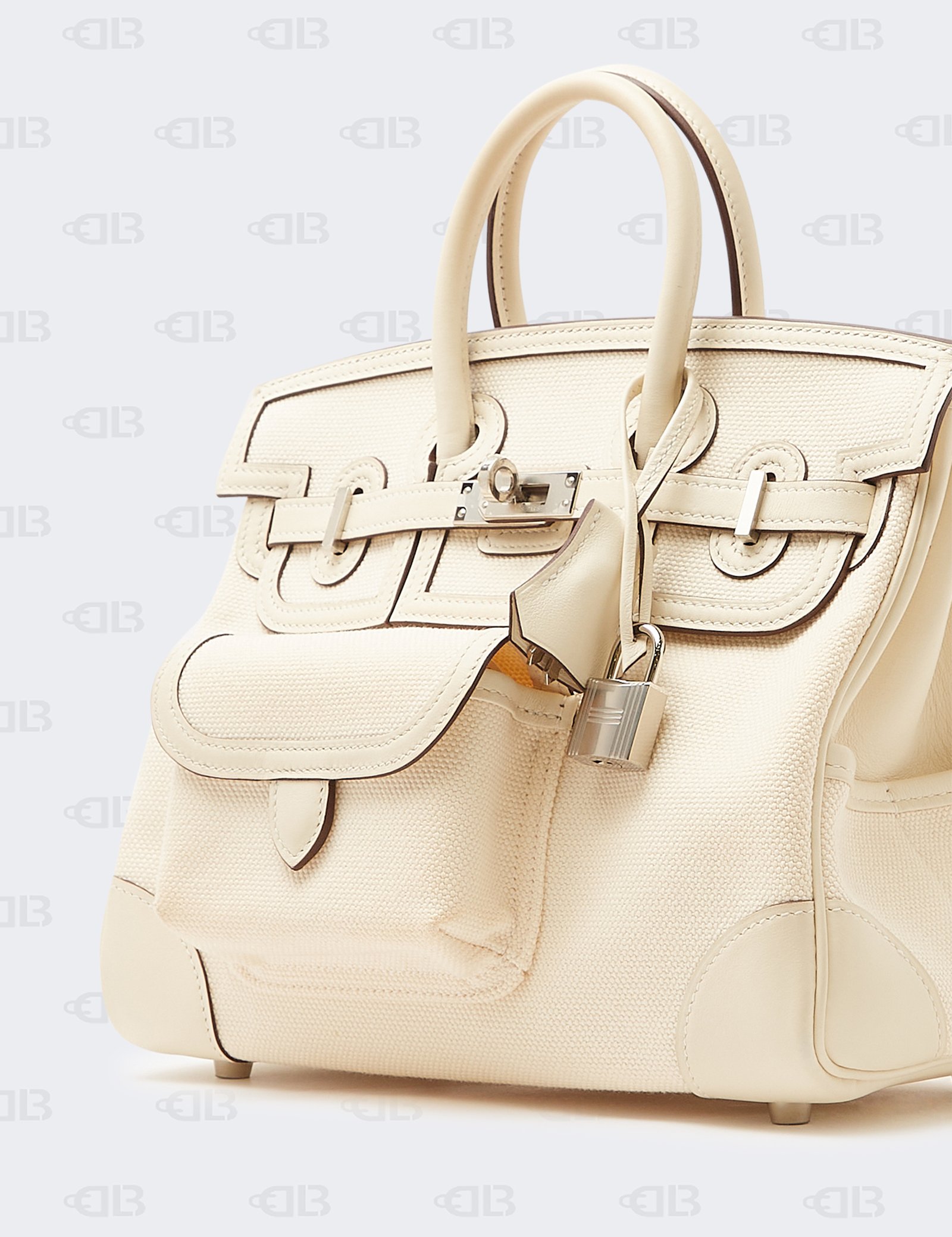 Hermes Birkin 25 Cargo Ecru:Nata