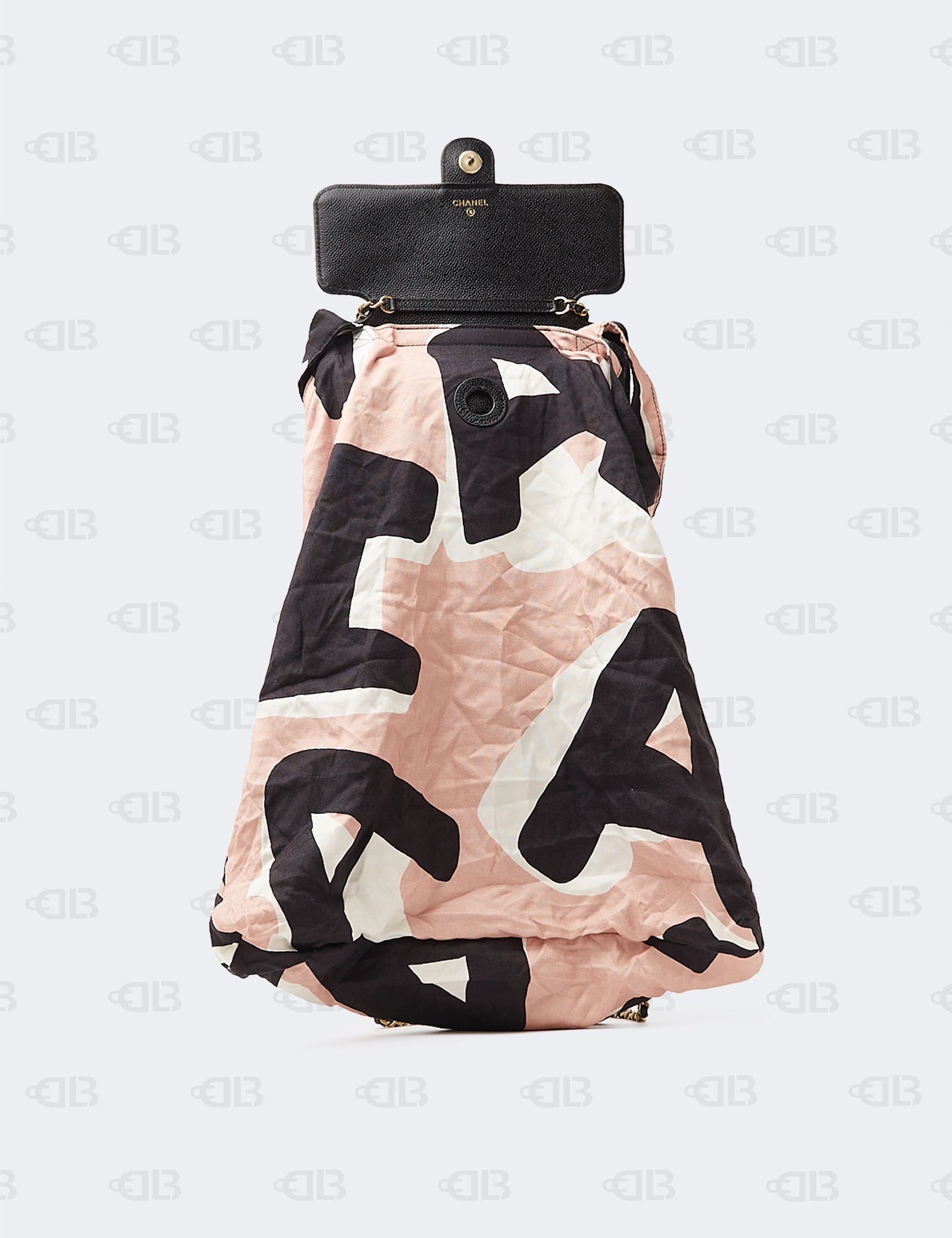 Chanel Classic Square Flap Mini Black Calfskin Bag