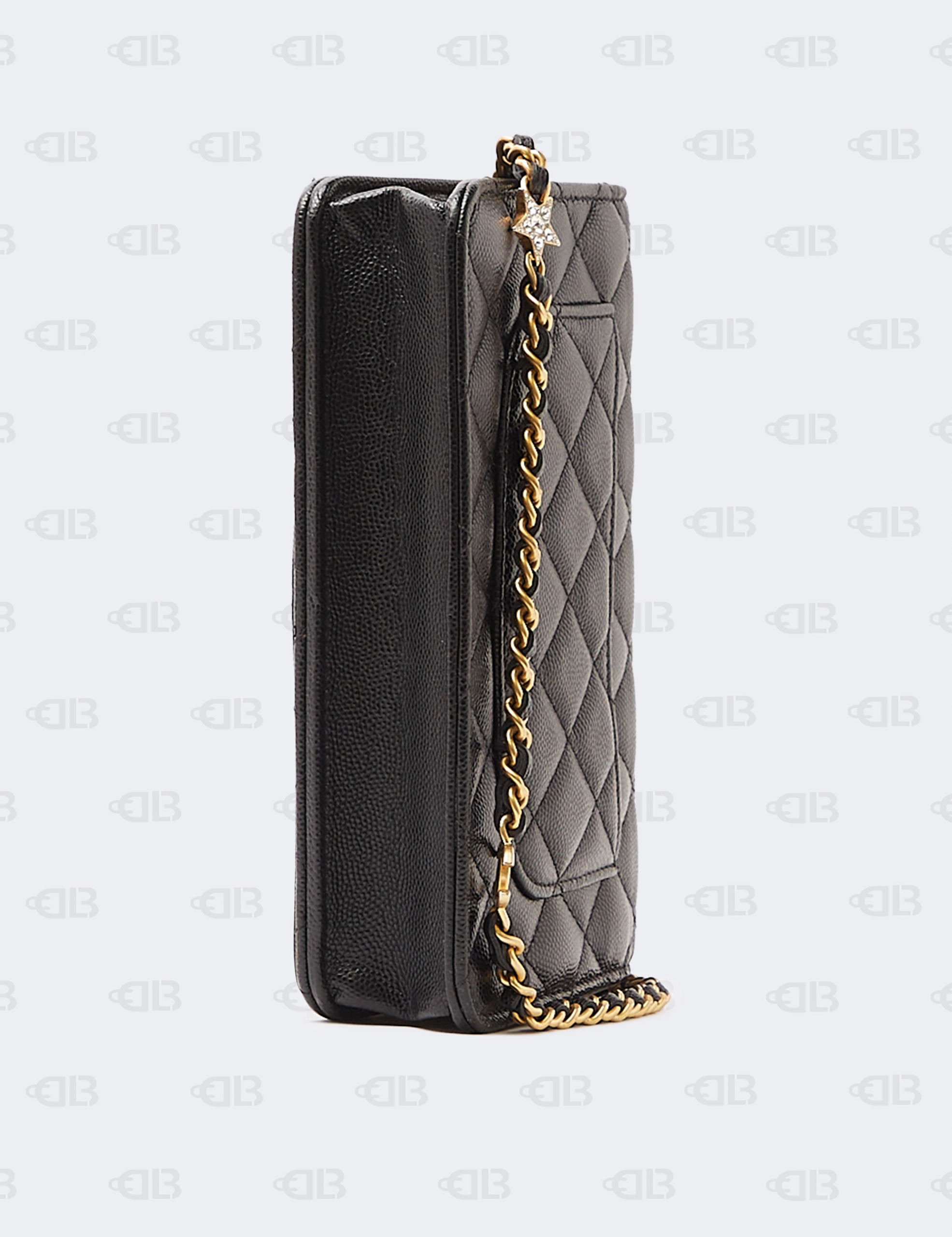 Chanel Metallic Silver_Pink Gradient Quilted Lambskin Leather Coco Punk Cube Bag