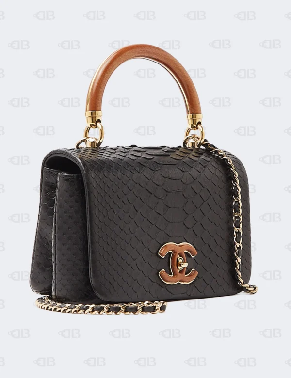 Chanel Tassel Handbag Orange