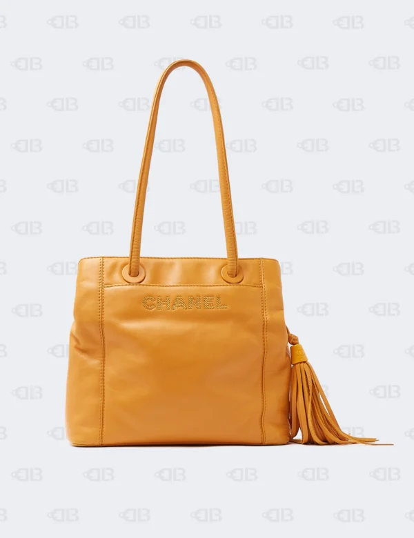 Chanel Tassel Handbag Orange
