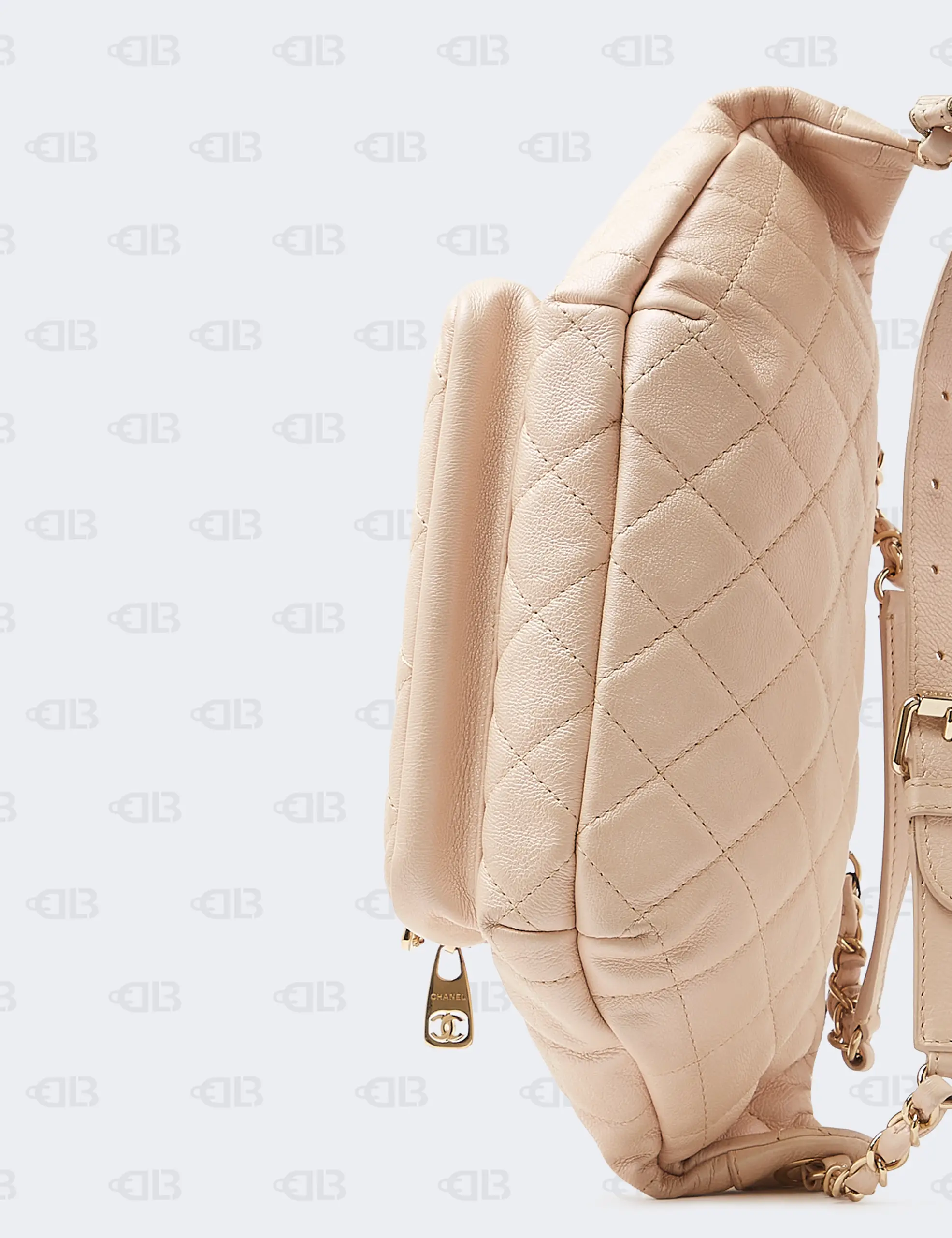 Fendi Canvas Cuoio Romano Selleria Astrology Mini Peekaboo Iconic Satchel Camelia