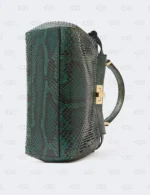 Fendi Green Python Mini Peek-a-Boo Crossbody Bag