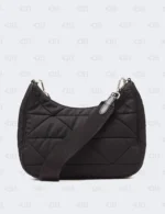 Prada Black Re-Nylon Padded Tessuto Quilted Bag