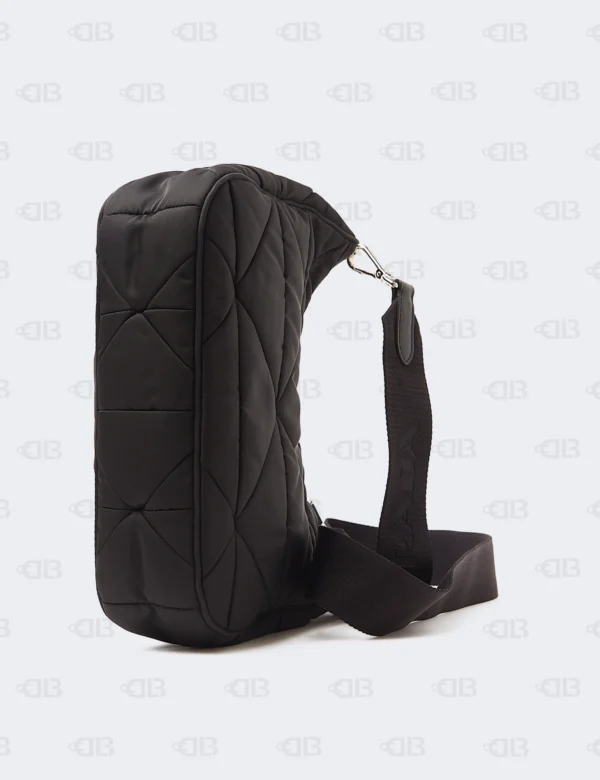 Prada Black Re-Nylon Padded Tessuto Quilted Bag