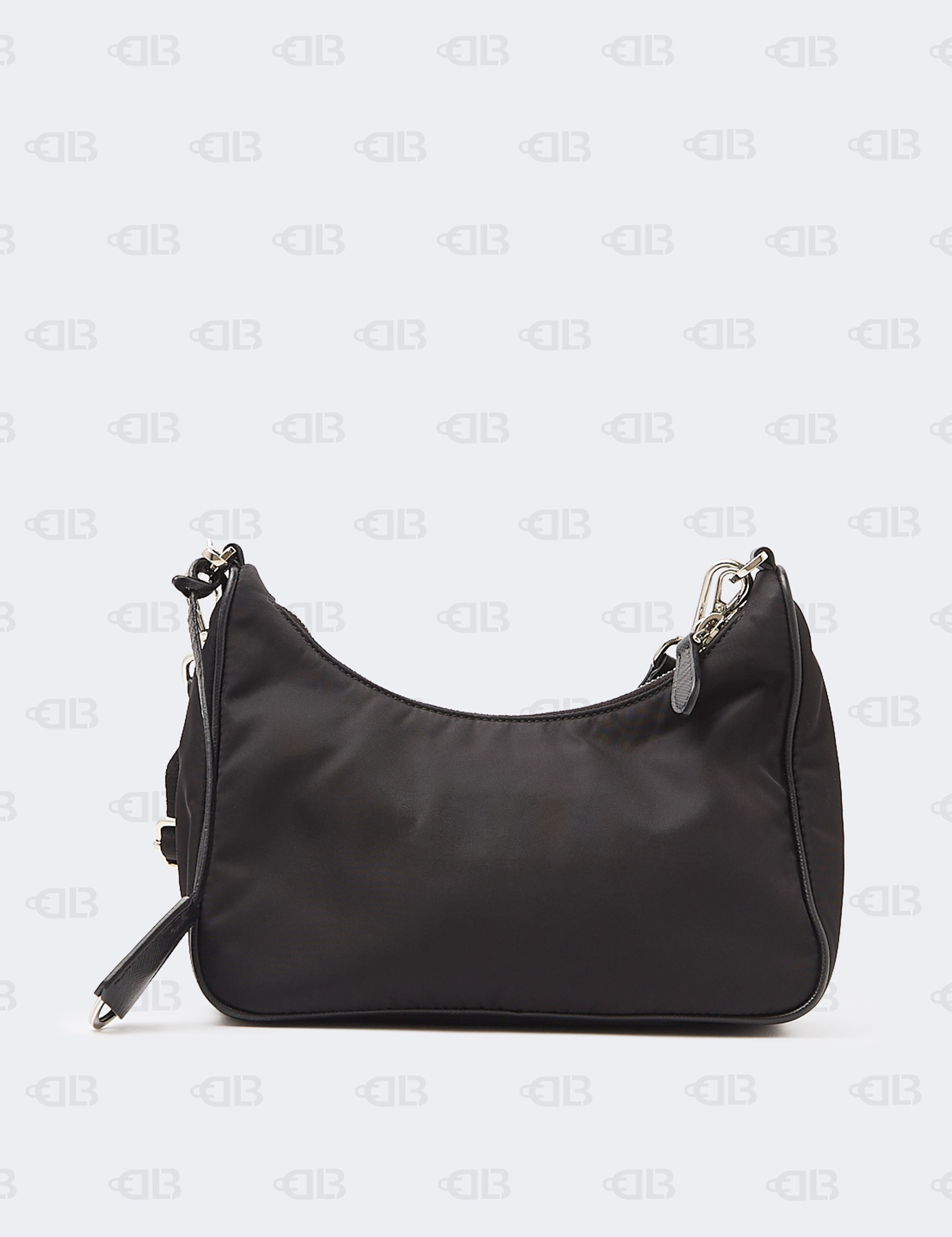 Prada Black Nylon and Saffiano Leather