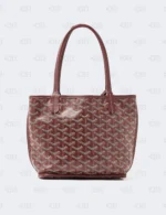 Goyard Red Canvas Mini Anjou Bag