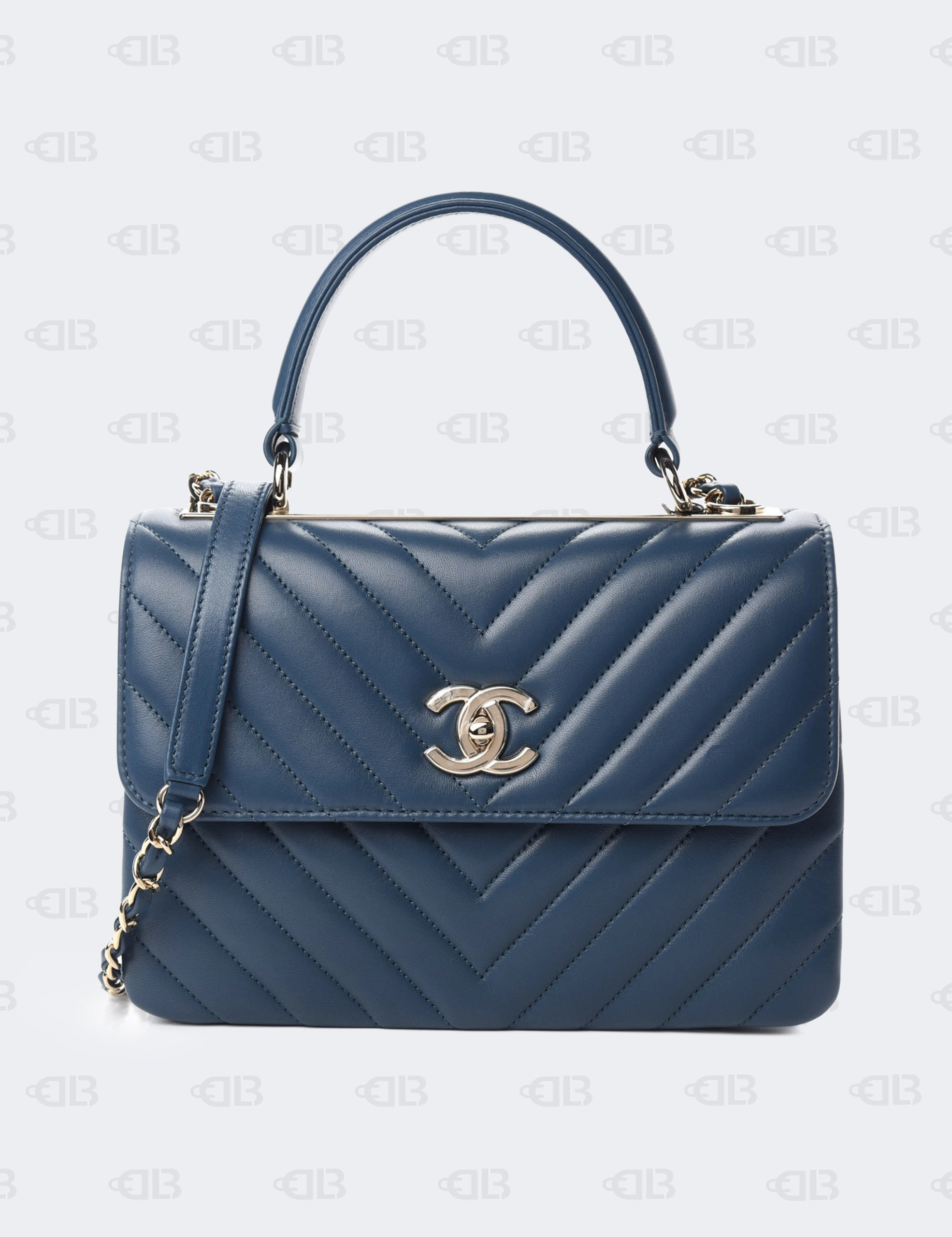 Chanel Trendy CC Top Handle Leather Handbag