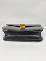 Celine Black Classic Box Medium Leather Bag
