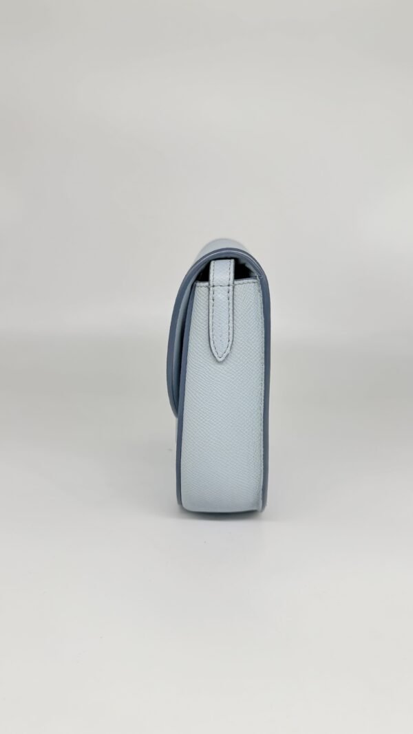 Celine Light Blue Trotteur Leather Crossbody Bag