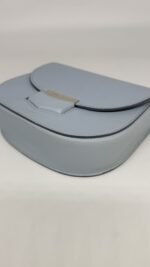 Celine Light Blue Trotteur Leather Crossbody Bag