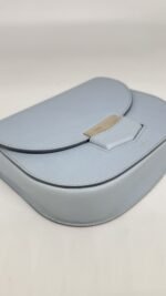 Celine Light Blue Trotteur Leather Crossbody Bag