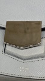 Celine Light Blue Trotteur Leather Crossbody Bag