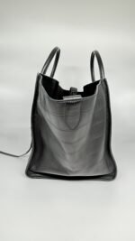 Celine Black Phantom Large Luggage Bag In Corcodile Embossed Leather