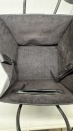 Celine Black Phantom Large Luggage Bag In Corcodile Embossed Leather