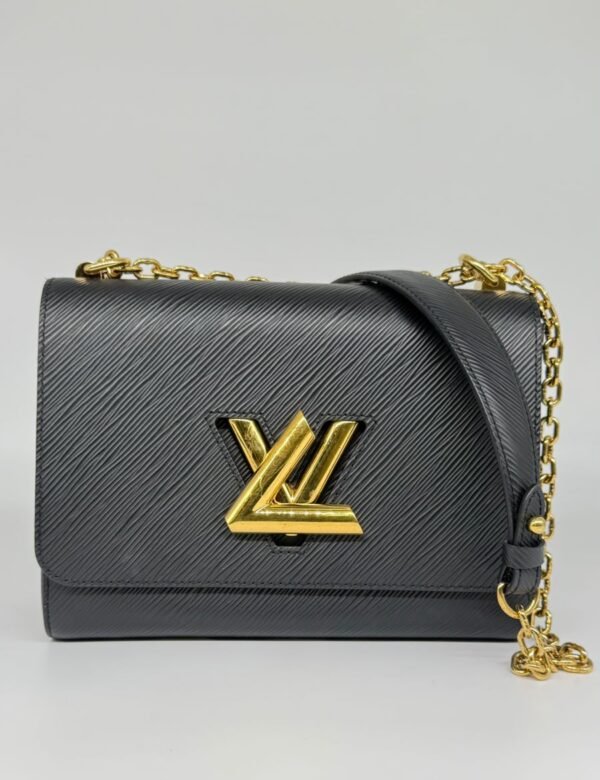 Louis Vuitton Black Twist Mm In Epi Leather