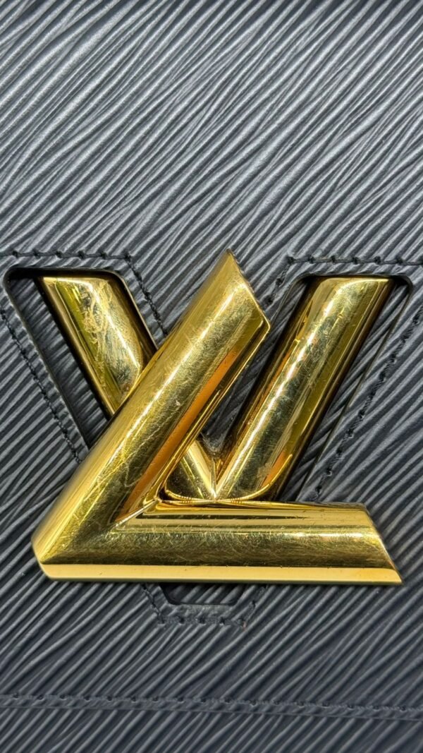 Louis Vuitton Black Twist Mm In Epi Leather11