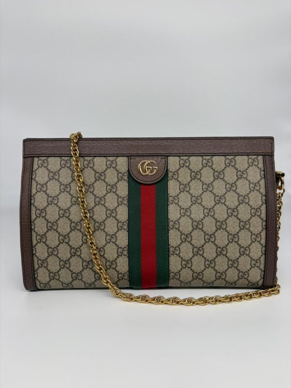 Gucci Ophidia Gg Supreme Canvas Shoulder Bag
