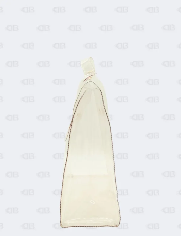 Hermès Kelly Clear Vinyl Souvenir de l'Expositon 1997 with Gold Hardware