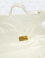 Hermès Kelly Clear Vinyl Souvenir de l'Expositon 1997 with Gold Hardware