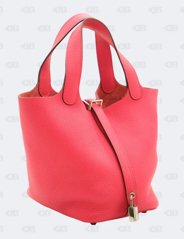 Hermès Picotin Lock 18 Rose Mexico Clemence