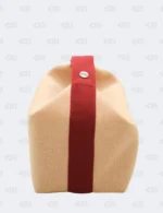 Hermès Bride-a-Brac Large Terracotta Cabriole Herringbone Case