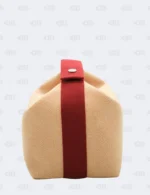 Hermès Bride-a-Brac Large Terracotta Cabriole Herringbone Case