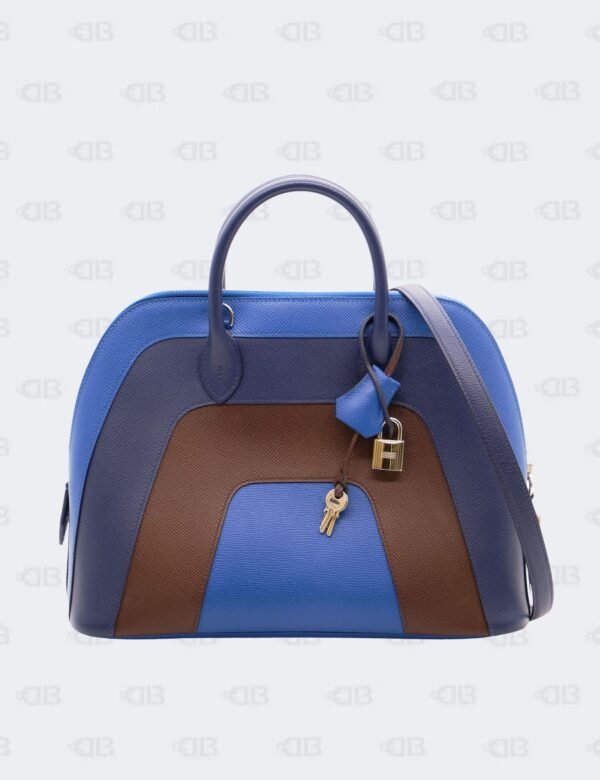 Hermes Bolide 30 Limited Edition Rainbow Epsom Leather