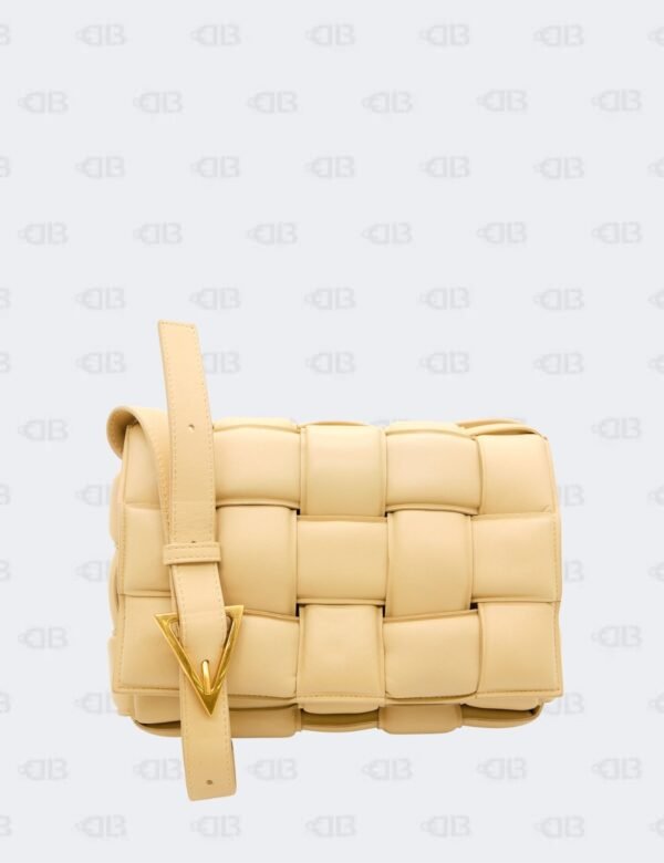 Bottega Veneta Beige Padded Cassette Bag