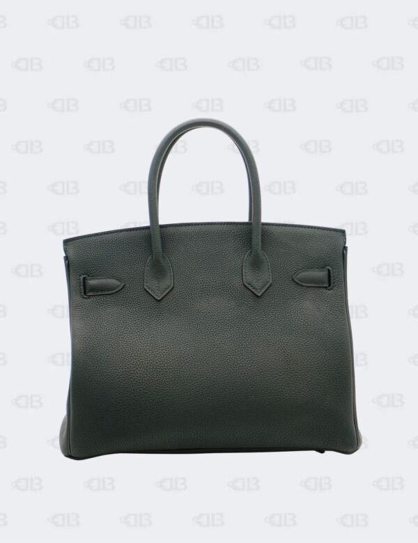 Hermes Birkin 30 Vert Cypress Blue Zellige Officier Togo Swift Leather