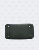 Hermes Birkin 30 Vert Cypress Blue Zellige Officier Togo Swift Leather