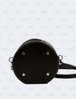Louis Vuitton Black Patent Calfskin Laced Monogram Cannes Bag