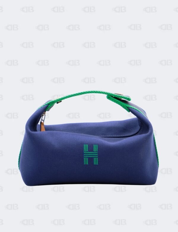 Hermes Bride A Brac Marine Canvas PM Pouch