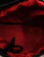 Louis Vuitton Black Patent Calfskin Laced Monogram Cannes Bag