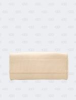 Chanel Cream Deauville Fabric Medium Tote Bag