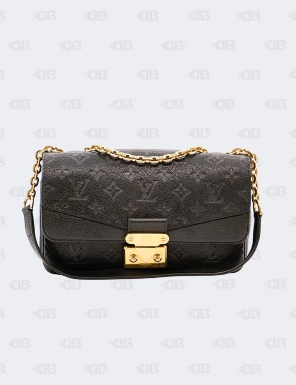 Louis Vuitton Black Monogram Empreinte Marceau Shoulder Bag