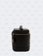 Chanel CC Black Caviar Leather Vanity Case