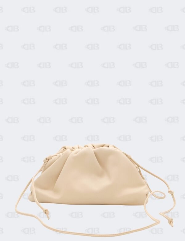 Bottega Veneta Off White The Mini Pouch Clutch Bag