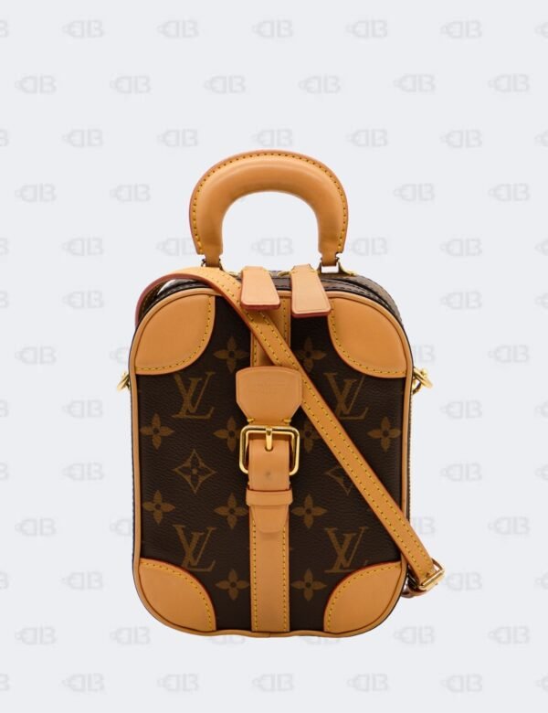Louis Vuitton Monogram Coated Canvas Valisette Vertical Bag