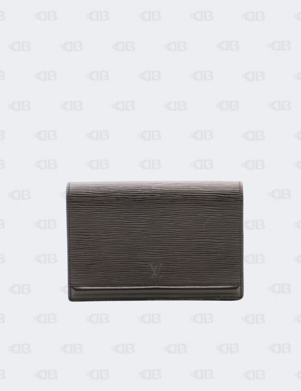 Louis Vuitton Black Epi Pochette Ceinture Waist Pouch
