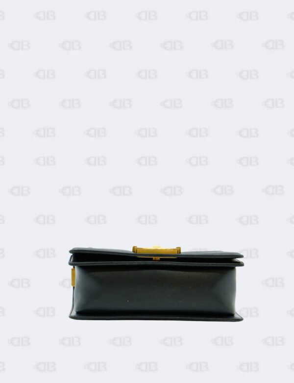 Chanel Black Quilted Calfskin Leather Small Boy Flap Bag