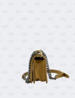 Chanel Brown Wild Stitch Two Tone Hardware Small Boy Flap Bag