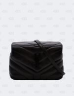 Yves Saint Laurent Black Loulou Bag