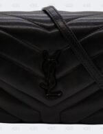 Yves Saint Laurent Black Loulou Bag