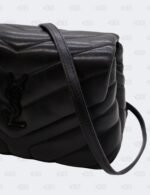 Yves Saint Laurent Black Loulou Bag