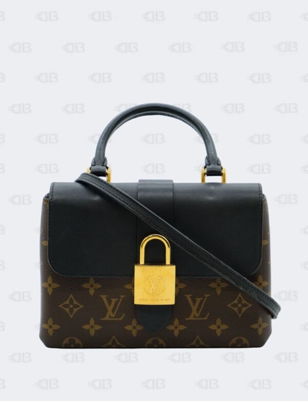 Louis Vuitton Locky BB Black Monogram Canvas Handbag