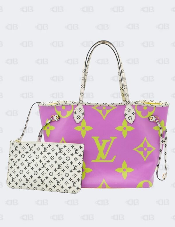 Louis Vuitton Purple Colorway Monogram Giant Neverfull MM